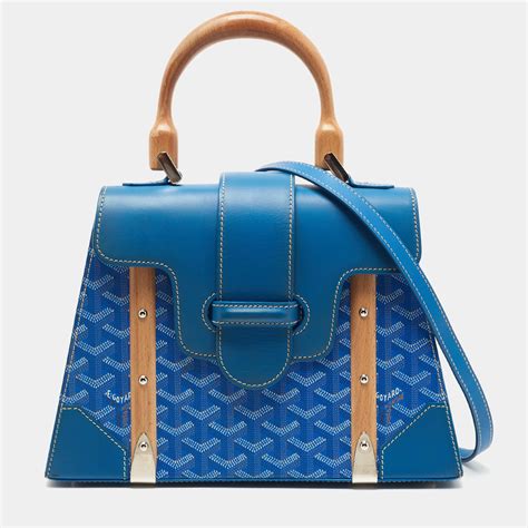 goyard saigon blue|goyard saigon pm bag price.